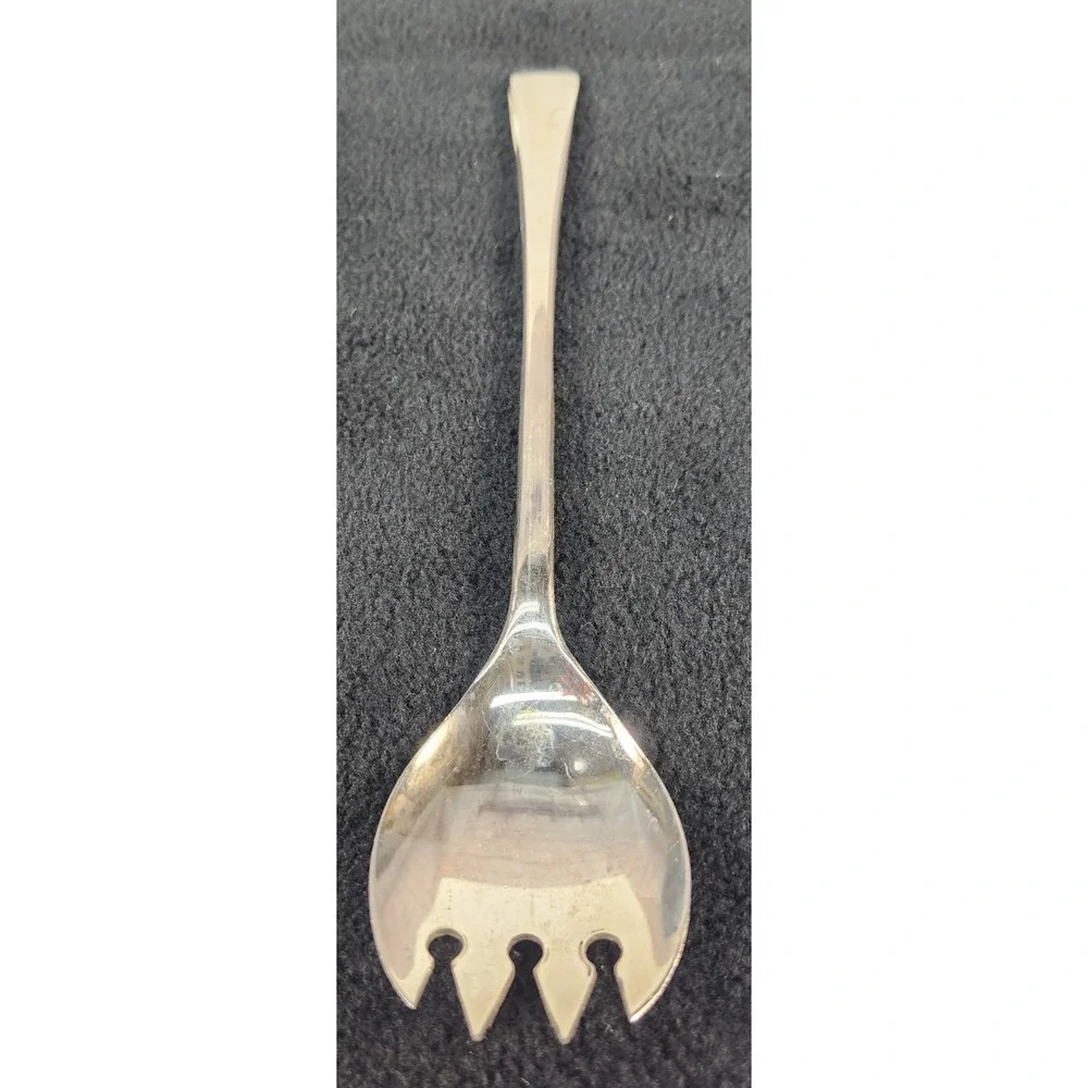 Vintage Williams Serving Spoon Spork Salad Server / Pasta Silverplated Italy